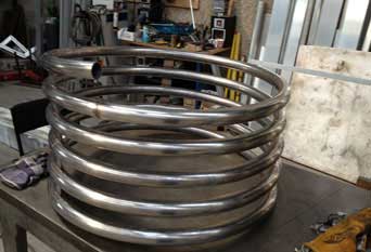 Stainless Steel Coiled Tubes